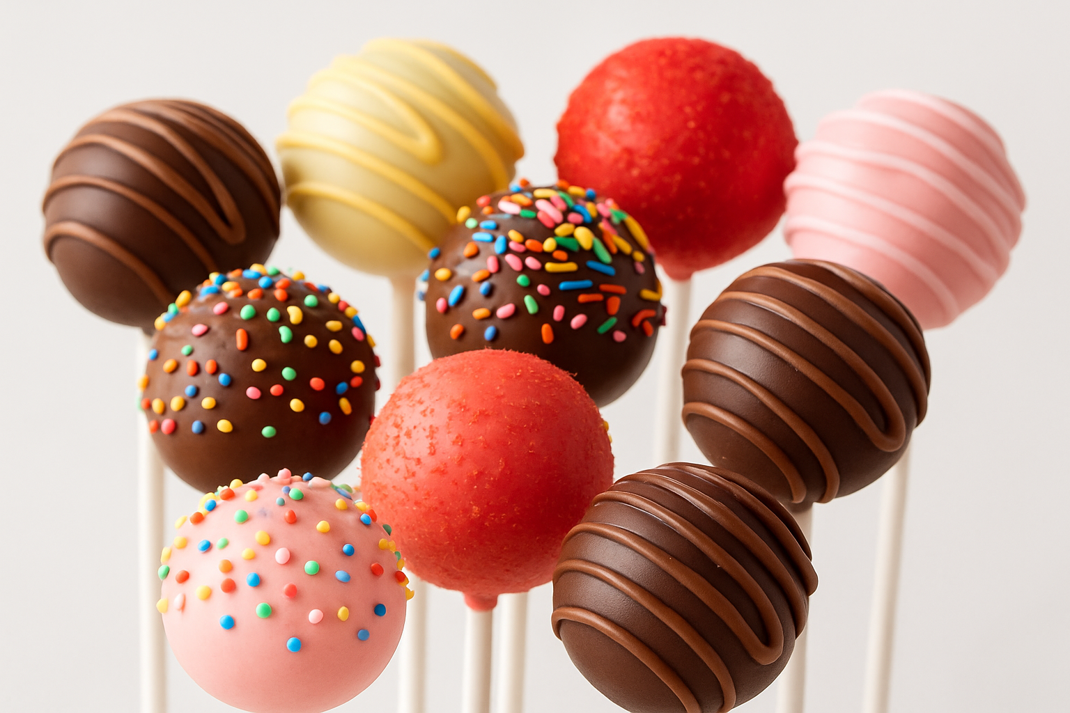 multiple cake pops